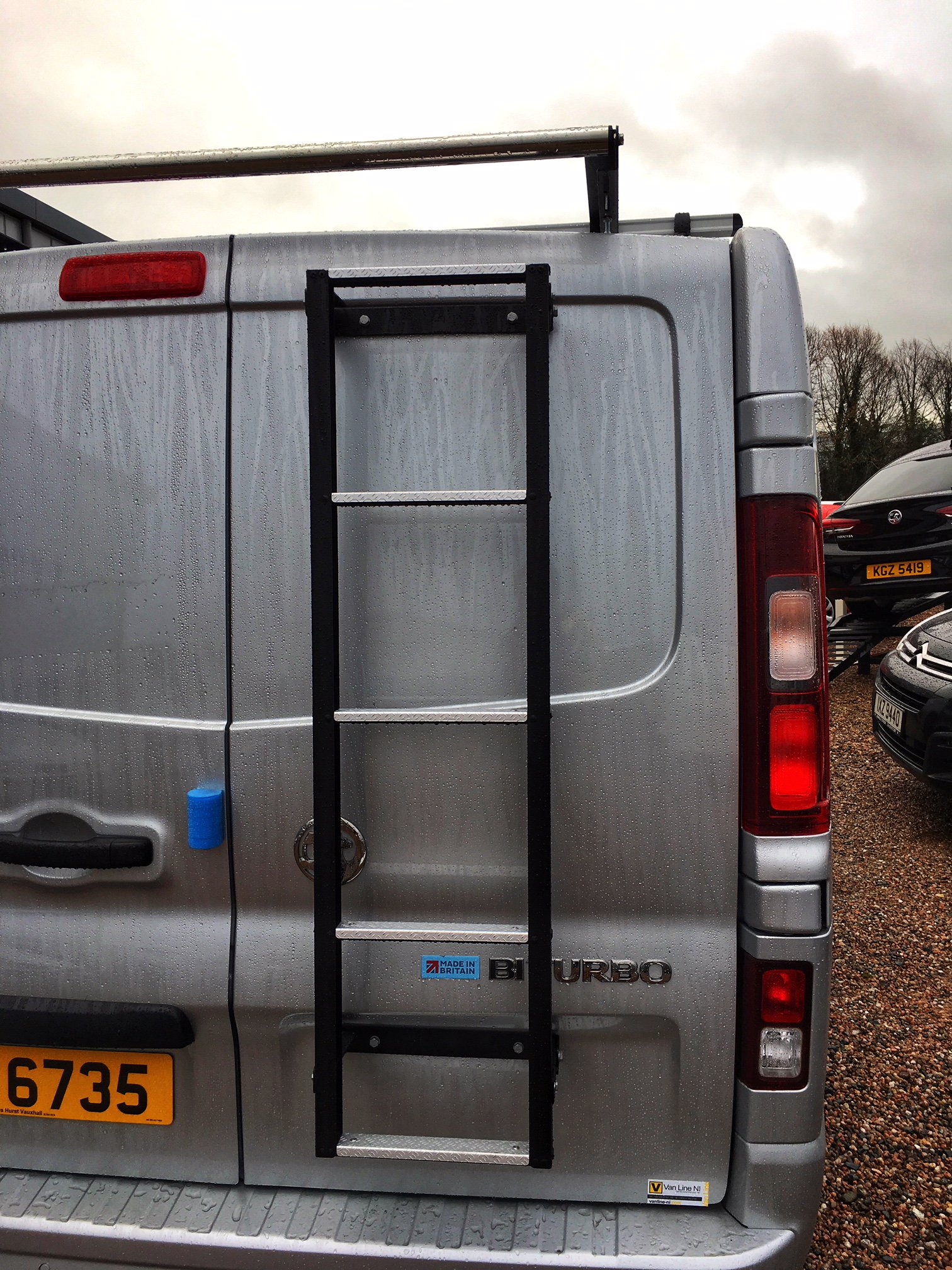Vauxhall vivaro ladder sale