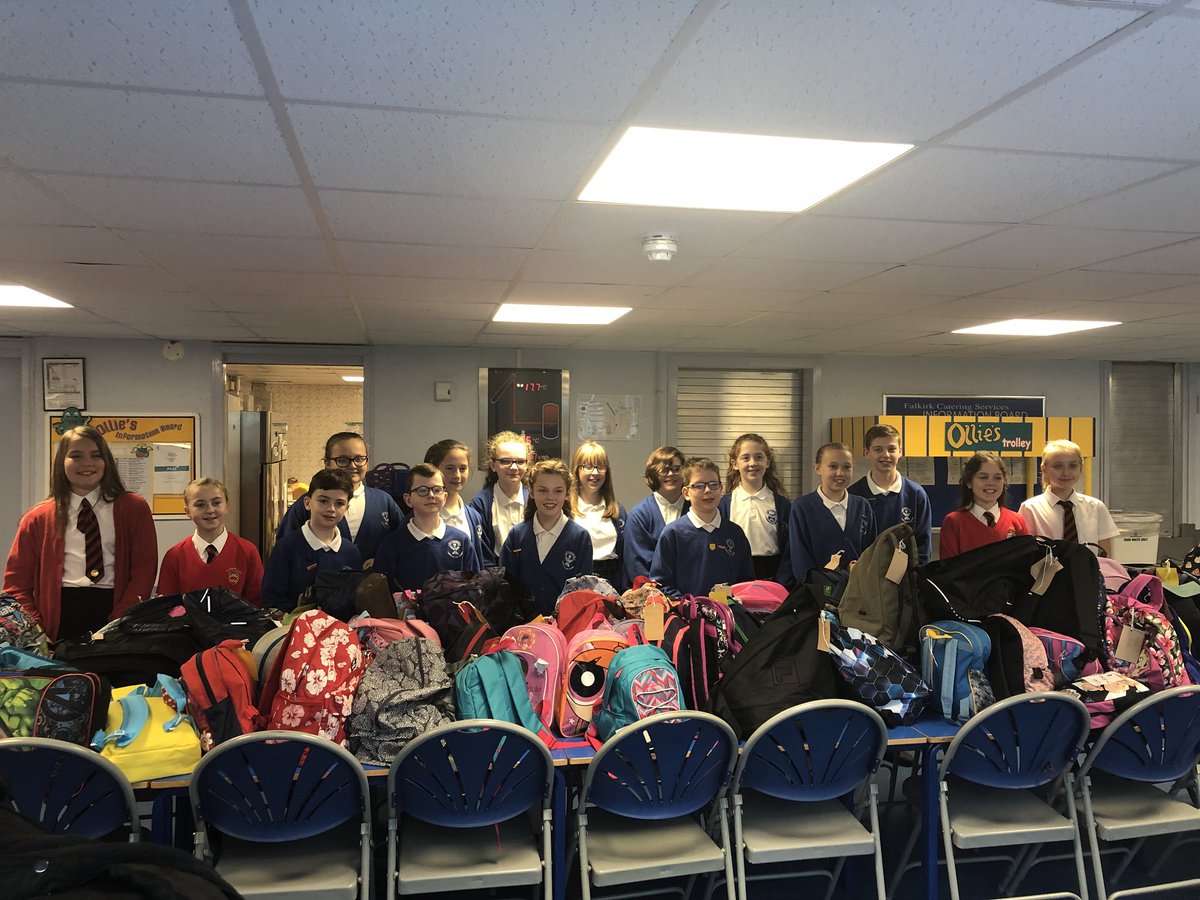 MarysMeals's tweet image. Big thanks to the amazing pupils at St Andrew’s and St Francis Xavier’s primary schools in Falkirk, Scotland, who joined forces to support #TheBackpackProject! Find out how you can get involved too: bit.ly/2sMVsjn