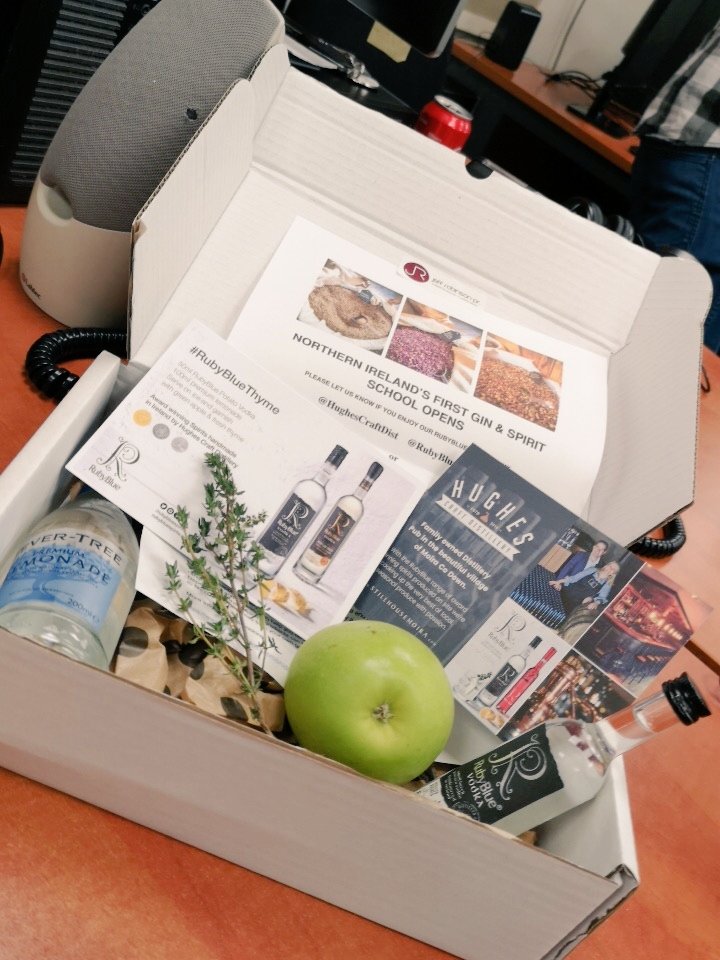 Neal McClelland (@radioneal) on Twitter photo Many thanks to @HughesCraftDist <a href="/RubyBlueVodka/">RubyBlue Vodka</a> for a kind #surprise at work <a href="/downtownradio/">Downtown Radio</a> <a href="/coolfm/">Cool FM</a> today #rookiemixer #Moira Many thanks to @HughesCraftDist <a href="/RubyBlueVodka/">RubyBlue Vodka</a> for a kind #surprise at work <a href="/downtownradio/">Downtown Radio</a> <a href="/coolfm/">Cool FM</a> today #rookiemixer #Moira