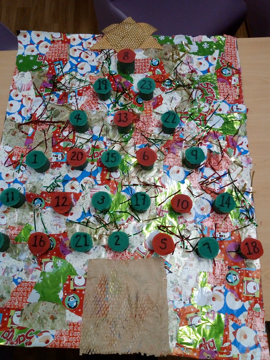 It's beginning to look a lot like Christmas here on Griffin Ward... Our advent calendar has really taken shape! #recovery #mentalhealth #meaningfulactivity #christmasonapicu #christmas #adventcalendar <a href="/LPTnhs/">Leicestershire Partnership NHS Trust</a>
