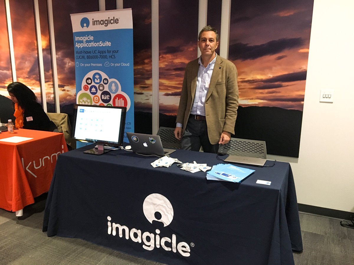 imagicle's tweet image. Imagicle is back! Happy to sponsor once again #CiscoHCS/UCaaS Summit, Richardson. Come to our booth to talk about your #UCaaS project and discover the finest suite of must-have UC apps, easy to deploy and manage and ready to enhance your customers&apos; user experience.
#loveimagicle
