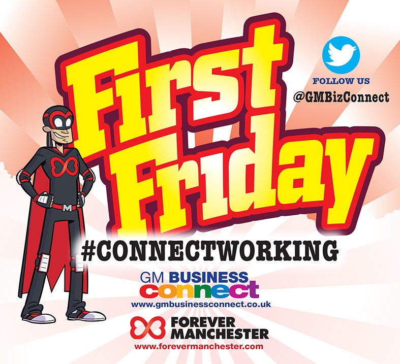 BizConnectMag's tweet image. Join us for the next  First Friday #Connectworking @FirstFridayCon @Eagle_Labs_MCR in association  with @4EVERManchester with gr8 #business people of #Manchester book here eventbrite.co.uk/e/first-friday…
4pm till 6pm