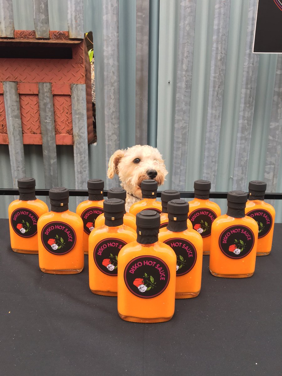 jenkatan's tweet image. Love hot sauce &amp;amp; disco? Get a tasty bottle for #xmas &amp;amp; help us keep doing what we &amp;lt;3 ---&amp;gt; kck.st/2yU8Ass &amp;lt;--- #kickstarter #hotsauce #HolidaysAreComing #spice #vegan #gift #food #disco @kickstarter @BestofKickstart