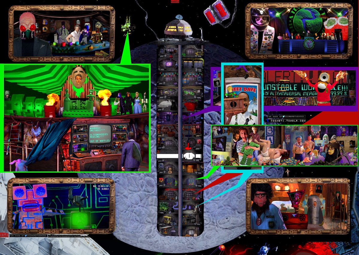 brotherzee's tweet photo. @pattonoswalt @JElvisWeinstein @kwmurphy @barvonblaq @timryder @MST3K @RiffTrax @feliciaday @FrankConniff @BillCorbett @TraceBeaulieu @page_branson @KCSKevinSmith @MSTieMinute @ohaimattmcg @Ericarod791 @ElliottKalan ...Hmmmmm, it turns out #MirrorMirrorAlternaverseJonah (#EvilJonah for short) is also sending #Metallicus units into the #wormhole to recapture #GoodTestCases from across the #alternaverse. "Good" #Bobo & #BrainGuy try to tunnel to freedom... #MST3K #MSTI https://t.co/FrpsqDTJO7 https://t.co/E6TYWaNLEy