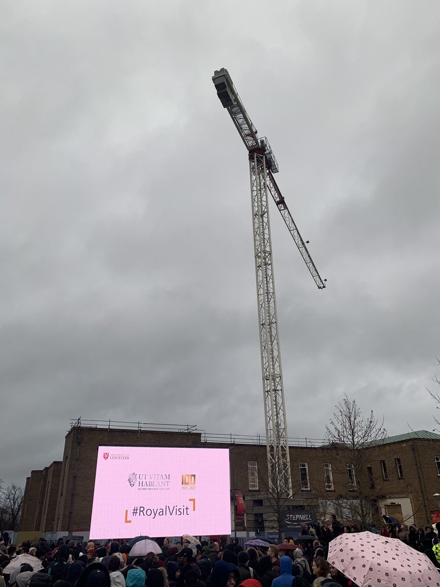 DanielPMurdock's tweet photo. #RoyalVisit adjacent to the @Stepnellltd #percygeeleics project. Centenary Square is packed in #anticipation to me @RoyalFamily https://t.co/J2eUb9NbZq