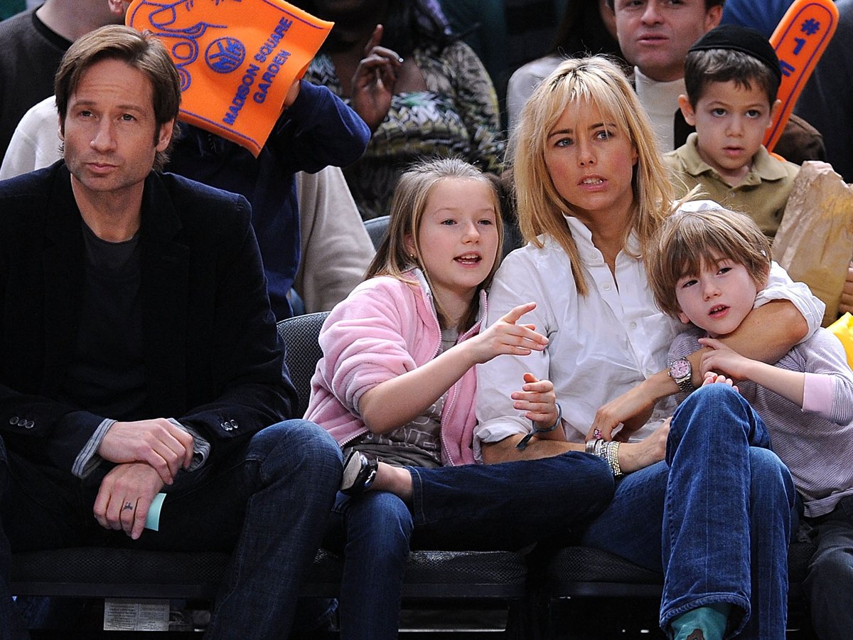 David Duchovny Tea Leoni Kids
