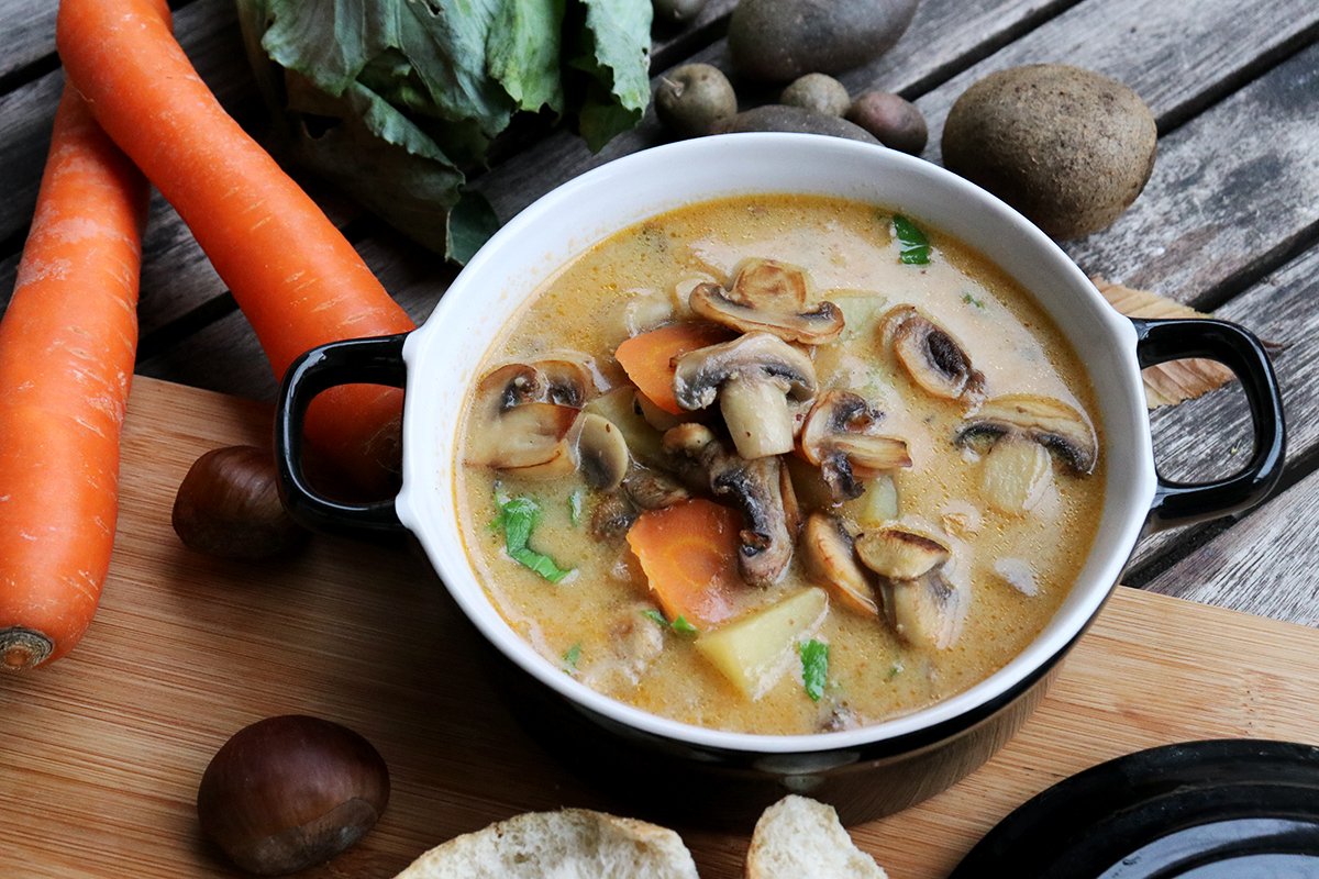 ArtyFartyLife's tweet photo. Vegan paddestoelen stew recept

https://t.co/YvWtplSx6B

Wie er net zo'n koude dag op heeft zitten als ik, kan zichzelf zonder schuldgevoel troosten met deze lekkere warme paddestoelen stew #herfst #vegan #recept #vega #eten #koken 🍂🍃🍁 https://t.co/tfbj4A4NdR