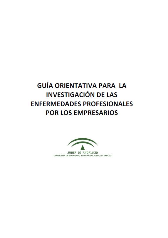 LineaPRL's tweet photo. Aquí podéis descargar nuestra guía orientativa para la investigación de las enfermedades profesionales por los empresarios https://t.co/dM9hMStfhP https://t.co/F19TRWqxxk