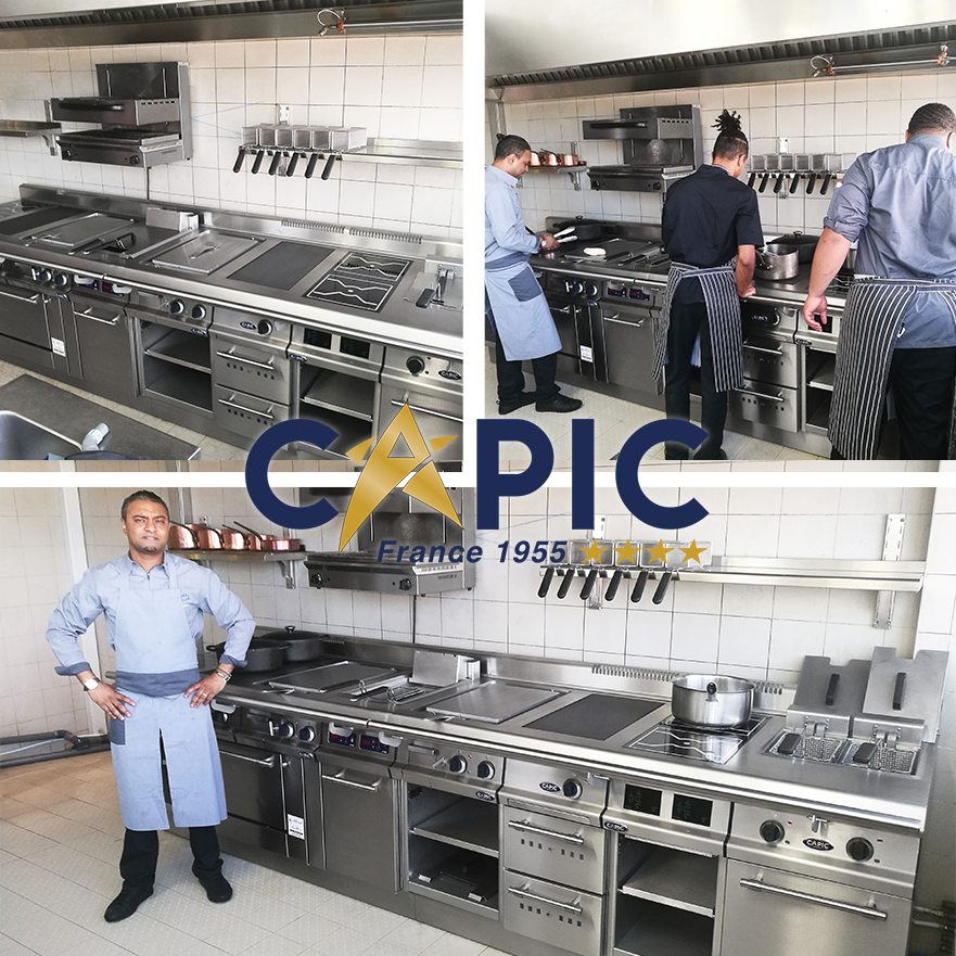 CAPIC_FR's tweet image. Un nouveau chef content grâce à ses nouveaux fourneaux CAPIC 🔥
Une belle installation à l'hôtel Simon en Martinique réalisé par Socoveam :
- Foyers à induction
- Foyers rayonnant
- Friteuse
- Tiroirs chauffants
Consultez notre catalogue 👉🏼 goo.gl/cp8b4p
#chr #cuisine