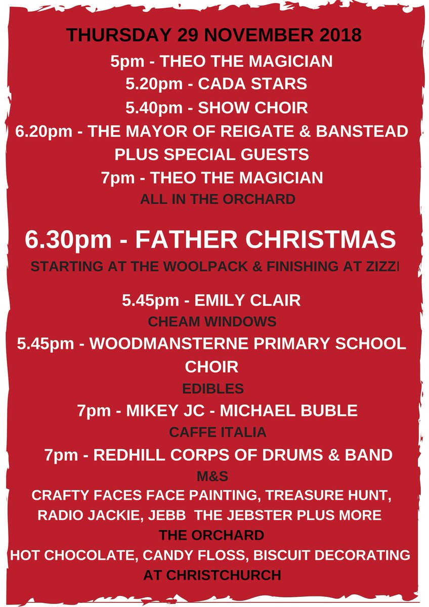 Banstead Christmas Community Event tweet media