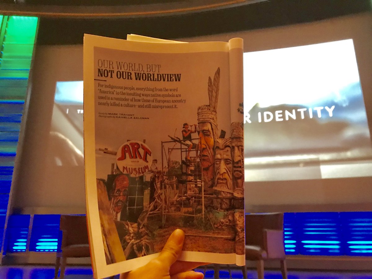 jaynieparrish's tweet image. An amazing night of presentations and conversations @NatGeoMuseum with @dzalcman @matikawilbur  @trahantreports Through The Lens Signs of Identity. Pick up the December issue, read the stories and see the photographs. #NativeTruth #NativeNations #OurStories #represent