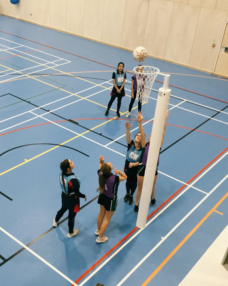 BoxHillSport's tweet photo. 1st VII Netball team performing well against their strong opponents @KCSGirlsSport 11-4 up at half time. Keep it up Box Hill #boxhillnetball @boxhillschool https://t.co/zpOb2t2BZc