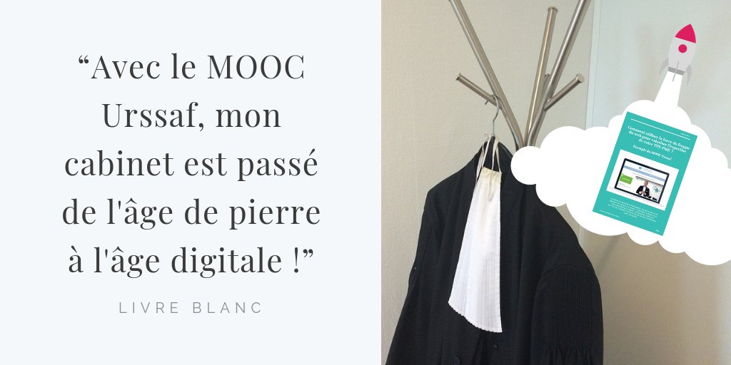 [Livre blanc] 📢#LegalInnovation Témoignage : Comment il a osé faire passer son cabinet #avocat d'une approche "classique" 😁 à une communauté de clients via un #MOOC ✔👍🚀
Télécharger✅  goo.gl/jG28eP 
#TPE #PME Même pas peur ❗😉  #sucessfull #villagelegaltech