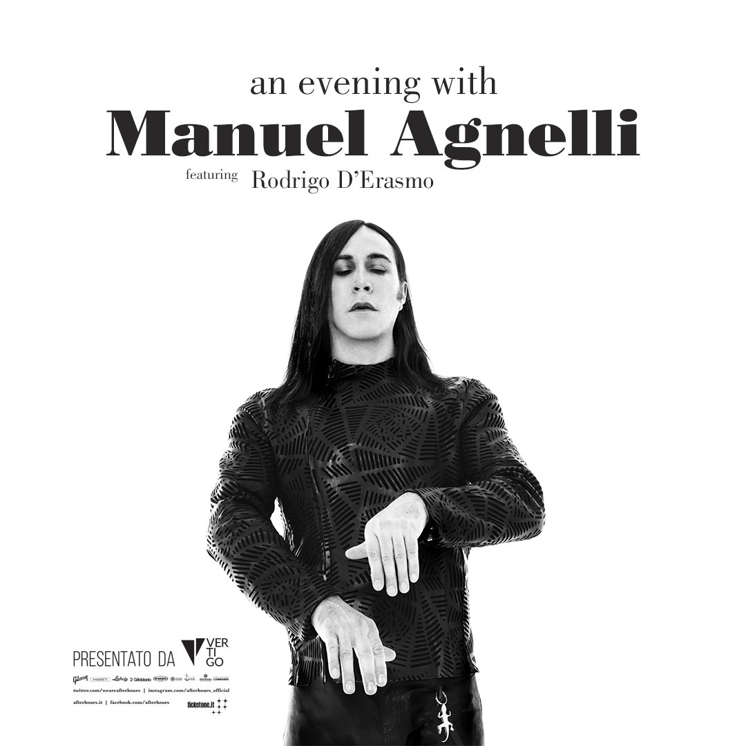 'An Evening With Manuel Agnelli' 
#manuelagnelli torna in tour con #rodrigoderasmo ✨
Scopri tutte le date qui 👉🏼 vertigo.co.it/it/evening-man…