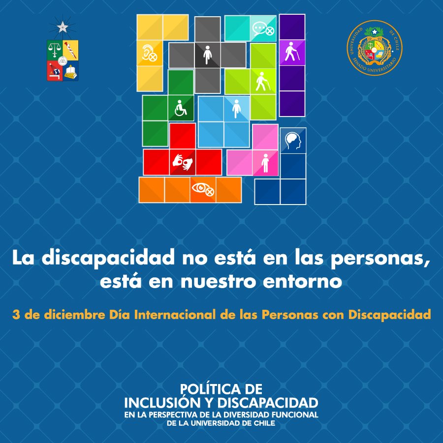 senadou's tweet photo. En la Política de inclusión y discapacidad en la perspectiva de la diversidad funcional aprobada por el Senado Universitario la noción de discapacidad no es un problema individual, sino que es responsabilidad del entorno asegurar las condiciones de igualdad para todos y todas. https://t.co/Adhy8wHXhC