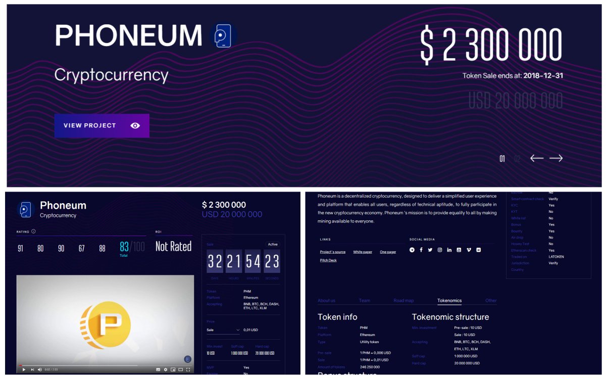 ICOGravity's tweet photo. Rating asset for @PhoneumMobile ICO
 ICO-91/100
 TEAM-80/100
 MARKETING-90/100
 F&amp;T-67/100
 J&amp;L-88/100
 ➡️Total-83-100⬅️
 Hurry up, ICO ongoing right now! No White list! Token sale will end after 32 days https://t.co/sbVtbV53P9