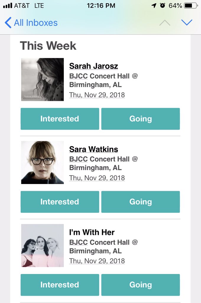 efox25's tweet image. Yes, yes, and yes! @imwithherband is opening for Steve Martin and Martin Short in Bham tomorrow night! #imreallygoingforthemusic