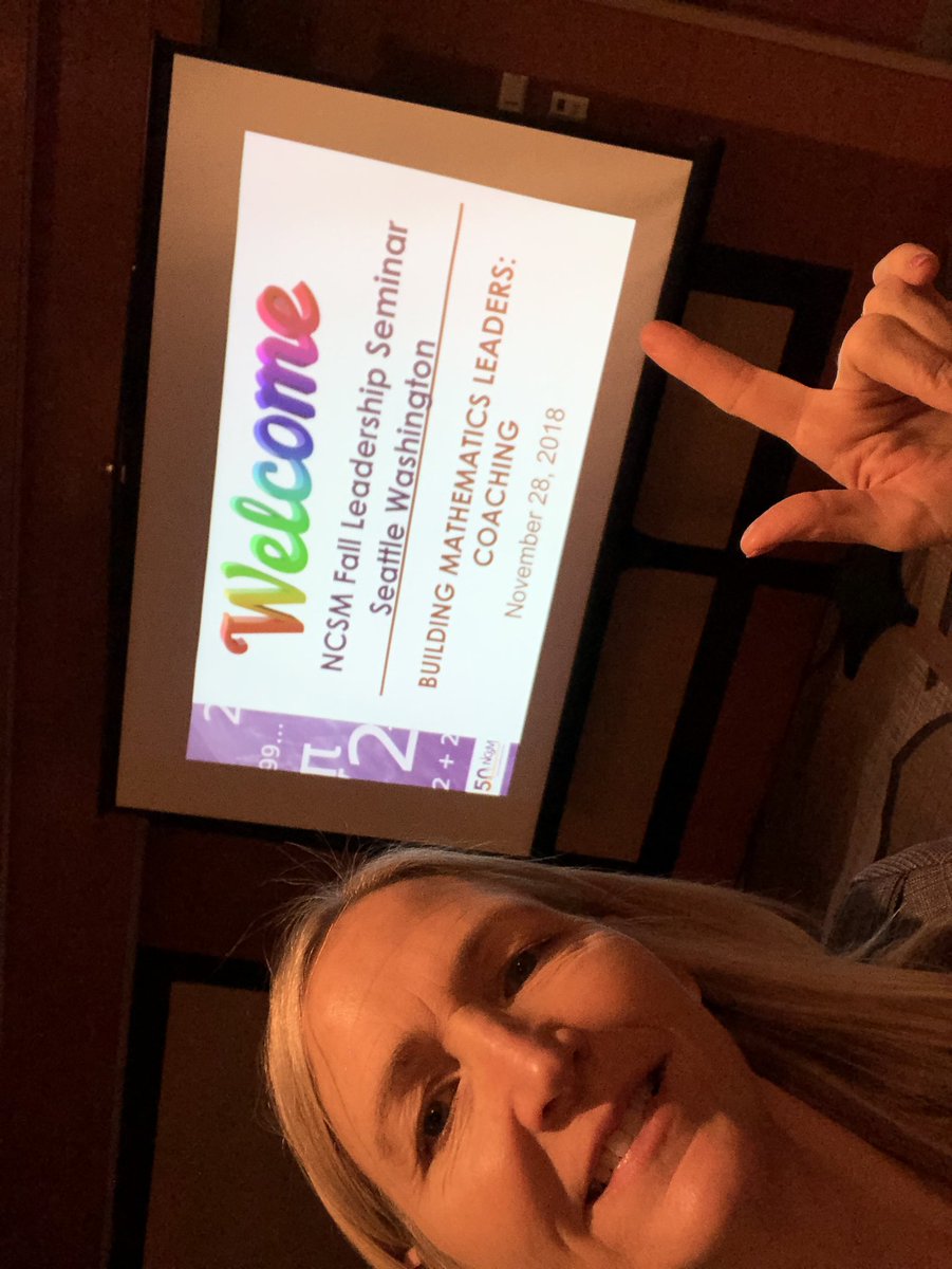 #ncsmcoaching Final fall seminar! Let’s GO Seattle.