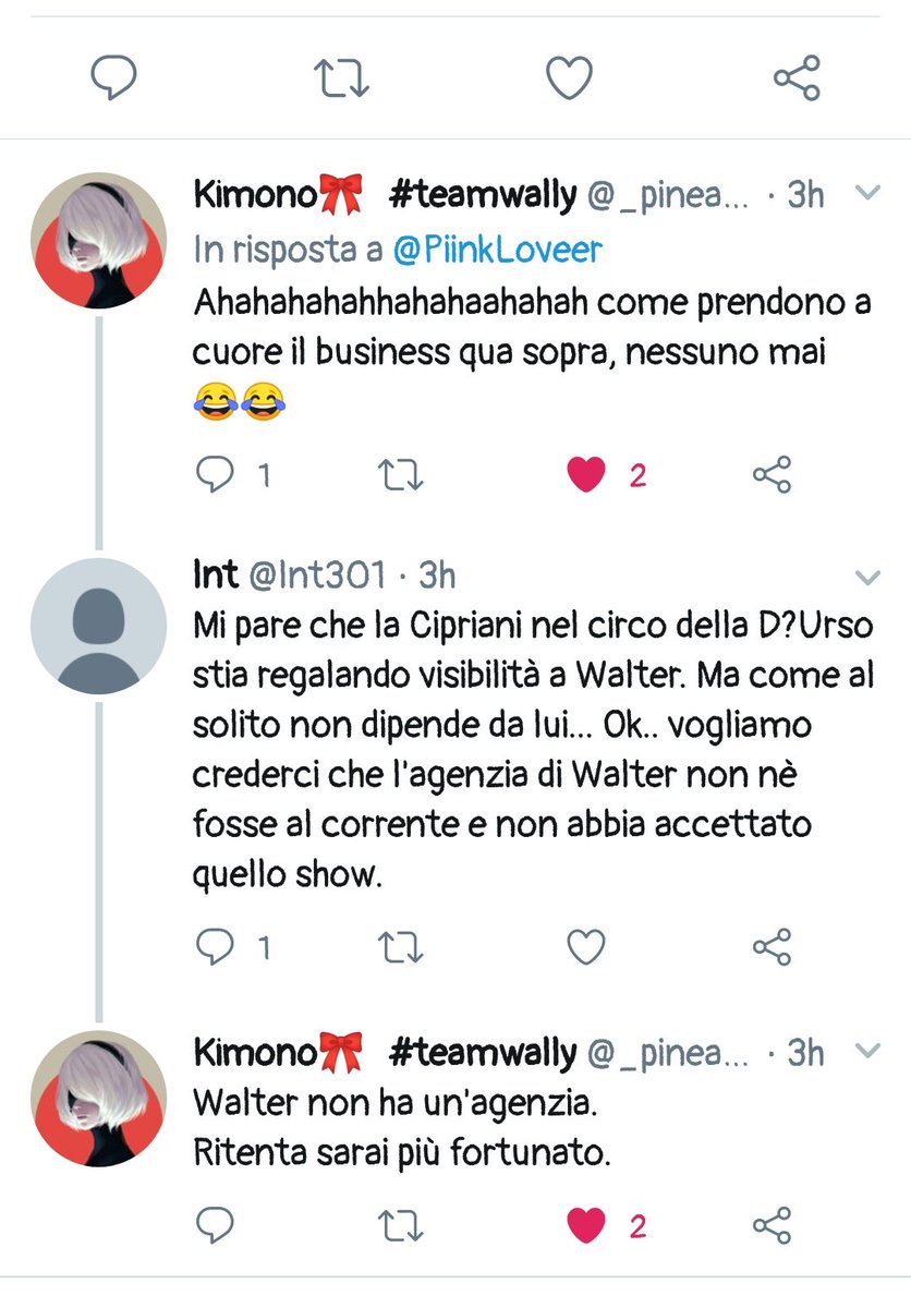 mysixty90's tweet photo. @lnt301 @_pineapple90 @Frances28064898 Quella persona ha risposto ad un tuo commento e ti ha bloccato.
BUGIARDO. #GFvip https://t.co/JEmdmyRHTV