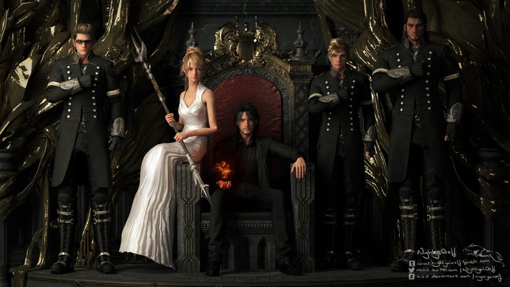 Nightyswolf Happy 2nd Anniversary Ffxv 2 Awesome Years I Would Never Want To Miss Especially Not The Friends I Made Along The Way A Huge Thank You To