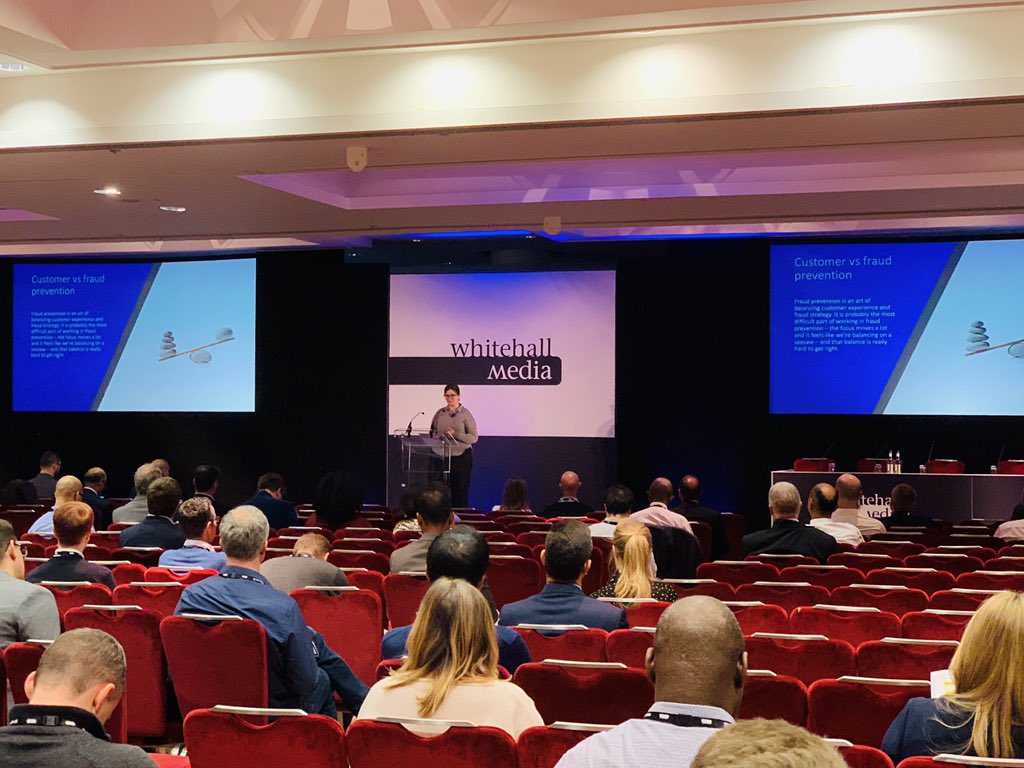 Big thank you to our customer NewDay and Kate Dunckley, the Senior Fraud Strategy Manager there, who spoke at the @WhitehallMedia event today on our behalf. Always great to collaborate with our customers at events! <a href="/ThreatMetrix/">ThreatMetrix—now LexisNexis® Risk Solutions</a>