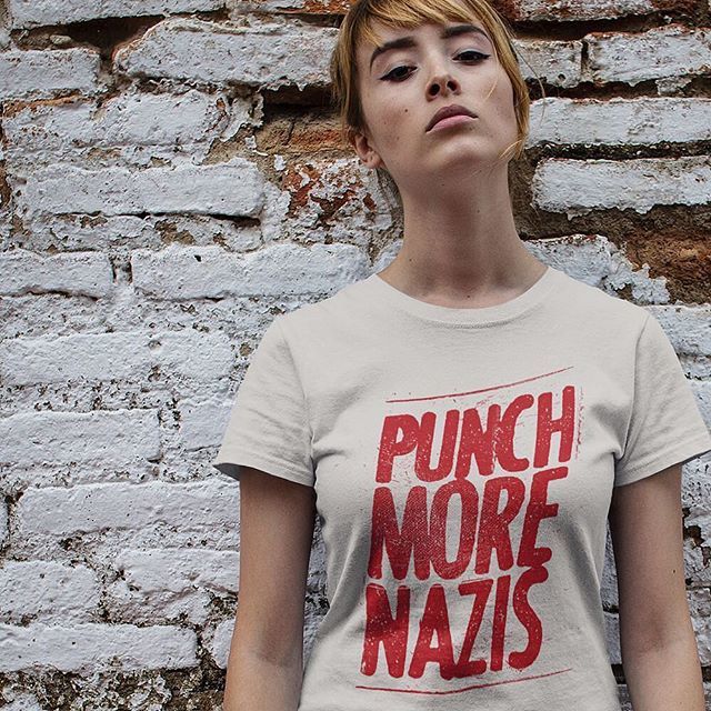 PropagandaDept's tweet photo. Never stop fighting nazis.
(Link in profile)
•
•
•
•
•
#anti #racism #punch #nazi #tshirt #knockout #antinazi #shirt #sexism #kick #racist #propagandadept #girl #antifaschista #workingclass #tee #tshirts #punchmorenazis #leftwing #riot #antifashion #clothing #antiracism … https://t.co/bUSvZznwEU