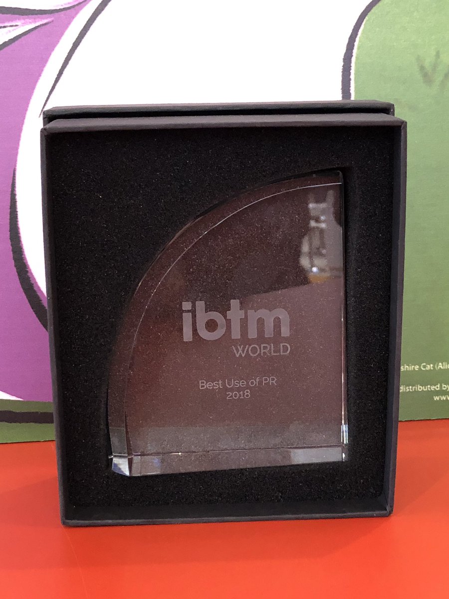 Congratulations to <a href="/MeetEngland/">MeetEngland</a> who have just won the Best use of PR 2018 <a href="/IBTMevents/">IBTM</a> <a href="/QEIICentre/">QEII Centre</a>