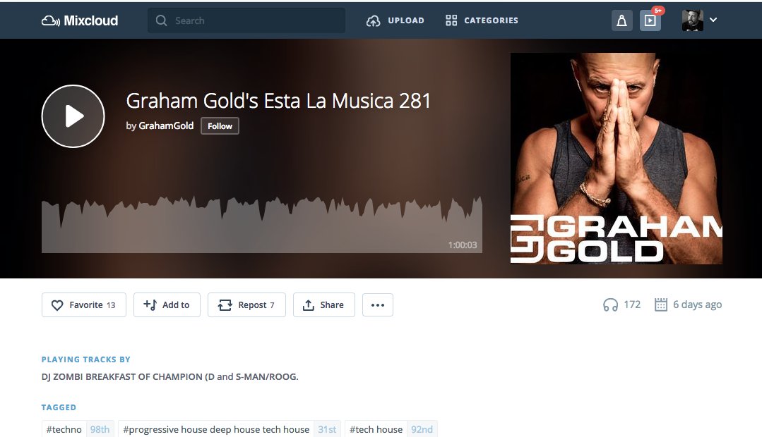 voodoo_prayers's tweet photo. Very grateful to @DJGRAHAMGOLD for playing the current release "Sonix' by Mark Dedross & Jason Noble on his Radio Show (31mins).
Click thru to the show. https://t.co/ZuMkA60bb1 #radioshow #voodooandprayers #Housemusic #mixcloud #electronicmusic #techno https://t.co/On319GocQ3