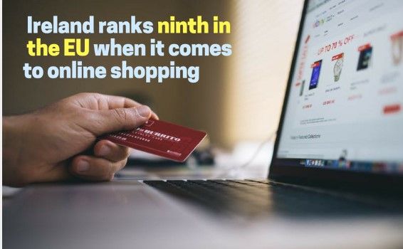 ciaranexpert's tweet photo. We’re now ranked ninth in the EU when it comes to online shopping, up from thirteenth the year before (European Commission, 2017) https://t.co/VkikBp88Yz