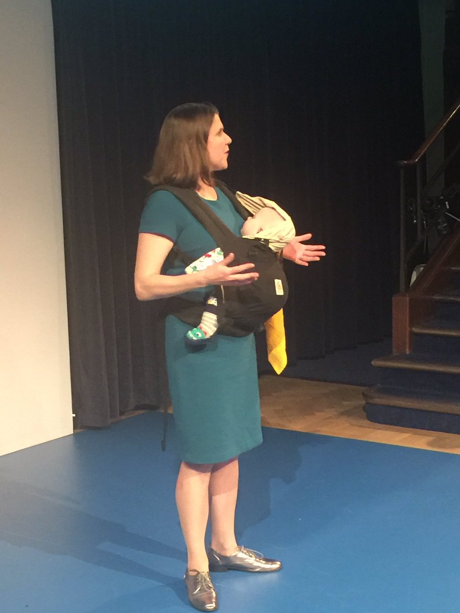 Wonderful to see <a href="/joswinson/">Jo Swinson</a> speaking on AI reg and policy-with baby in tow-inspiring!