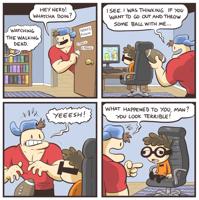 Nerd and Jock Ep 36. This is going to be slightly longer arc with few more episodes. 