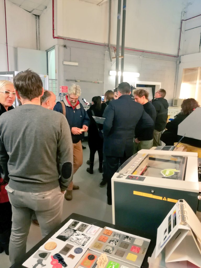 Fablabtorino's tweet photo. #FablabTorino gremito per l'Open Day di #LabCube, il progetto a cui collaboriamo con @camcomtorino, @confartorino e @turn_design_com che fa incontrare #artigiani, #designer e #maker del territorio. https://t.co/LRwMz4dEFx