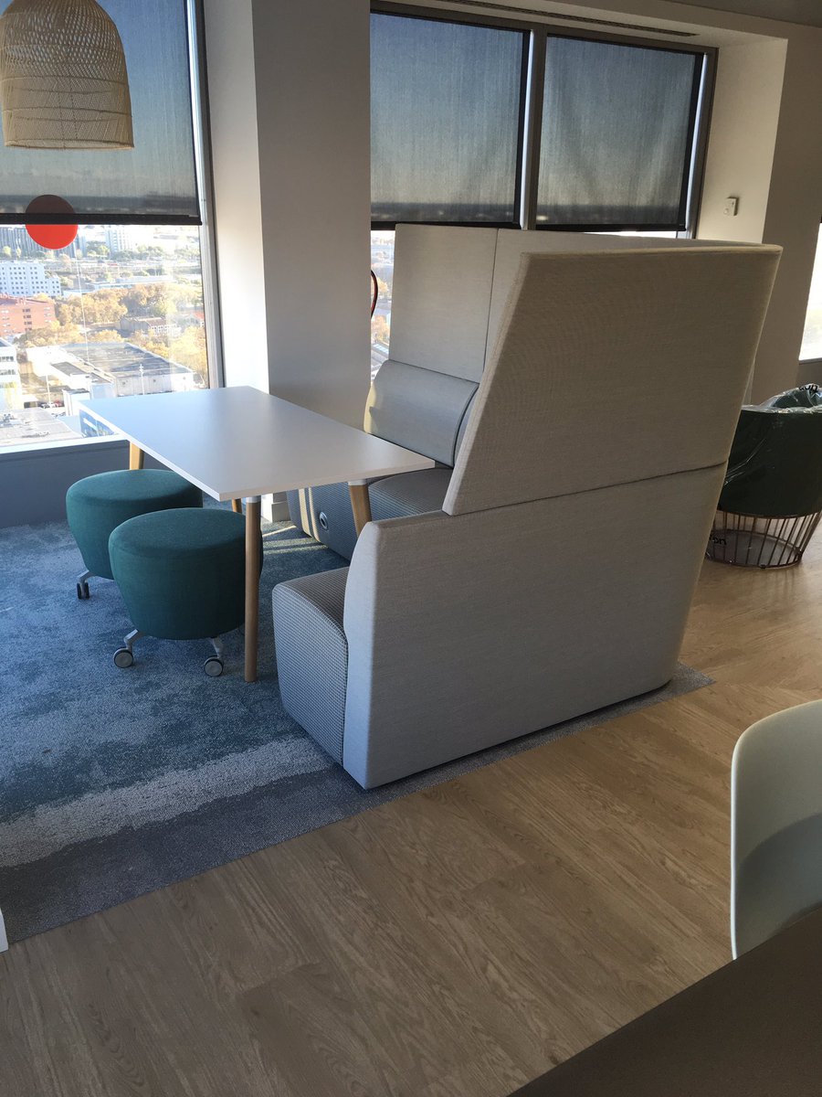 A great install by the @Sketchfurniture install team in Barcelona and all being shipped from our warehouse in Colnbrook.