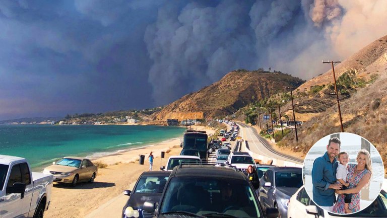 THR's tweet photo. The backstory of the Malibu fire photo that went viral https://t.co/j26Iqgvkng https://t.co/0OmUqHK9FU