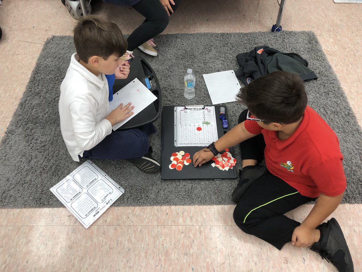 BEteaching's tweet photo. Having so much fun practicing interpreting the remainder using games ! #GreatThingsHappenAtEPE @APDailey_EPE @EaglePointElem https://t.co/waHdmTba2K