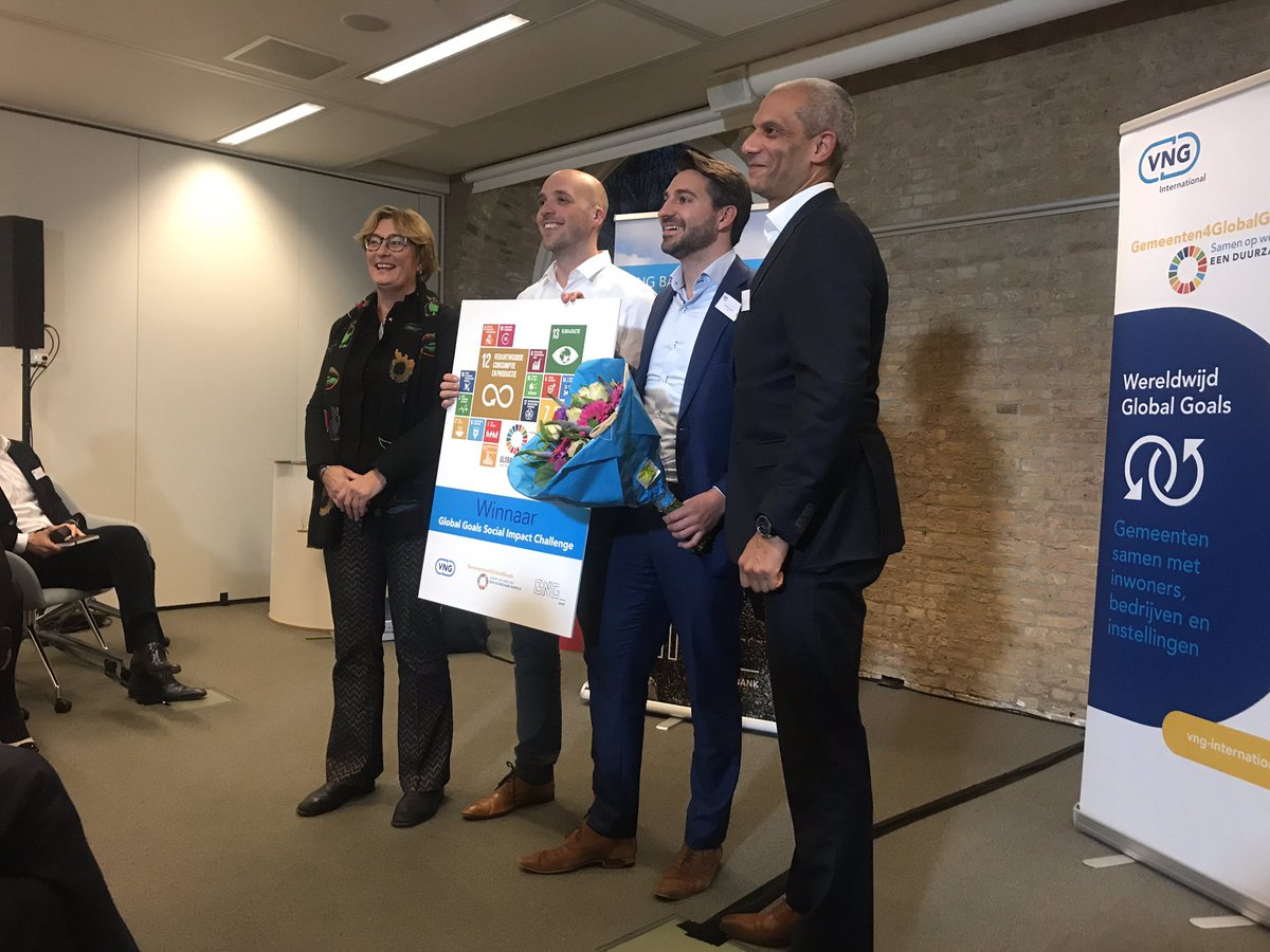 En de winnaar van de Global Goals Social Impact Challenge is... Iwell! <a href="/BNGBank/">BNG Bank</a> <a href="/VNGemeenten/">VNG</a>