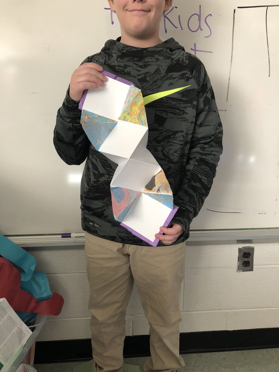 MsLindy17's tweet photo. We found the perfect way to display our suminigashi! #ExplosionBooks #watermarbling https://t.co/M8cNL0AuQt