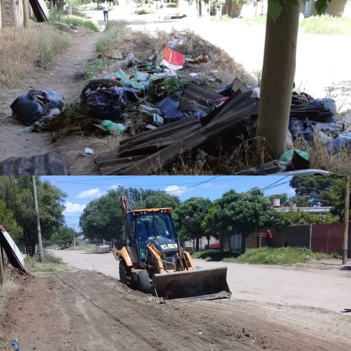 DelegacionesBB's tweet photo. Limpieza en el barrio Maldonado, calle Pacífico y Güiraldes ♻️ #CambiandoBahía #DelegaciónNoroeste #BahíaLimpia https://t.co/Qyx4OEpEb1