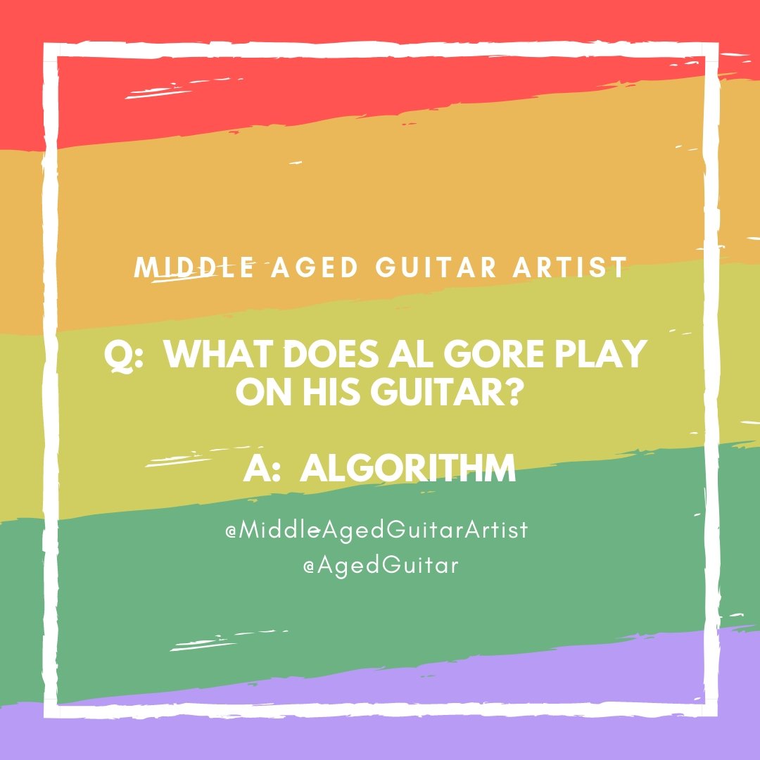 AgedArtist's tweet photo. My apologies, Al.  I hope you don't find this an inconvenient truth... 

#MiddleAgedGuitarArtist #MAGA #acousticguitar #guitar #musician #midlifecrisis #music #guitarmusic #rockandroll https://t.co/sS5ca4MFHb