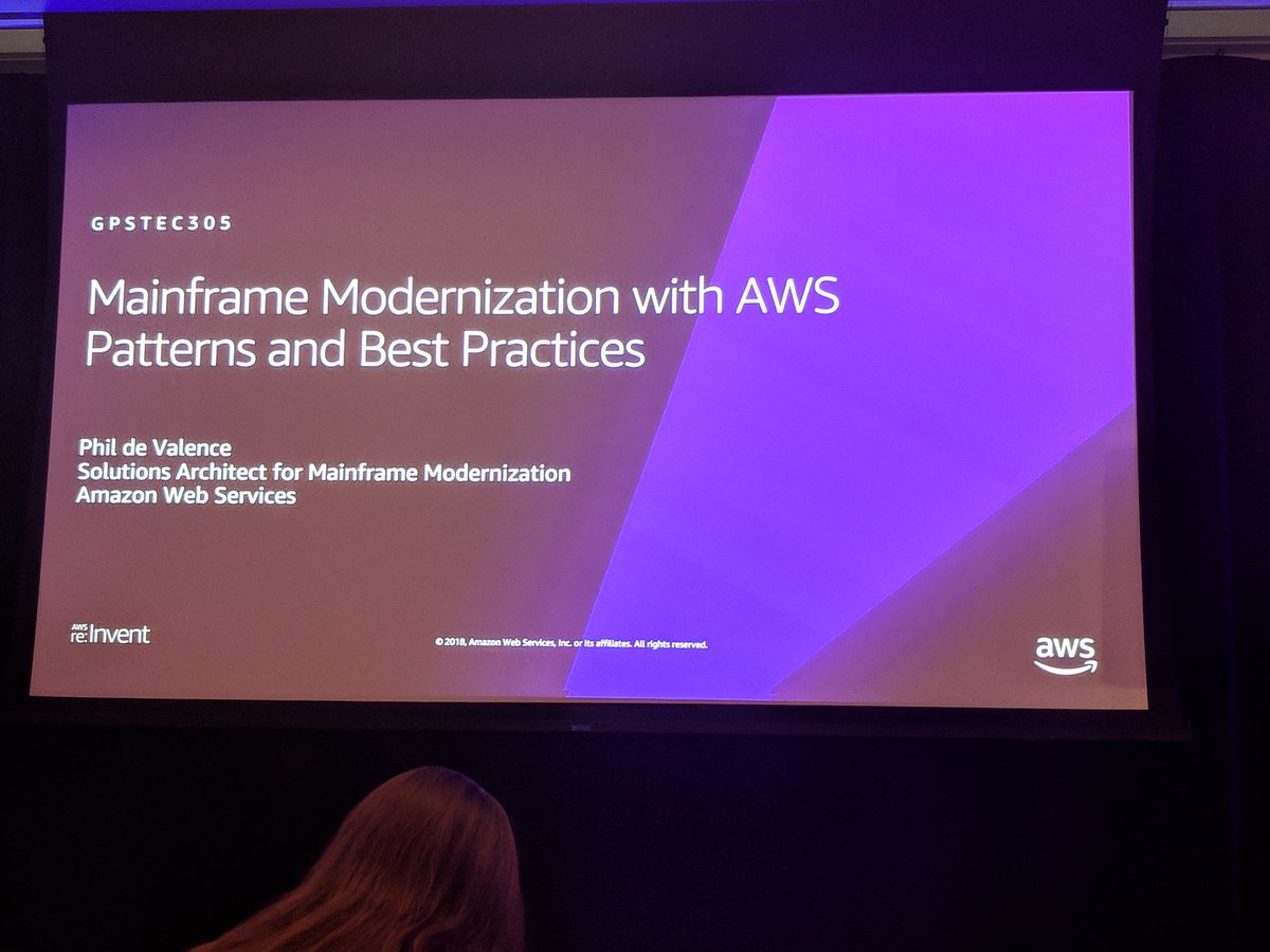 djameskennedy's tweet photo. Development and Augmentation on the #mainframe is possible w/ @Compuware #TopazOnAWS and zAdviser #devops analytics powered by #AWS #lambda #IBMz #reInvent https://t.co/b14KsKzc1X