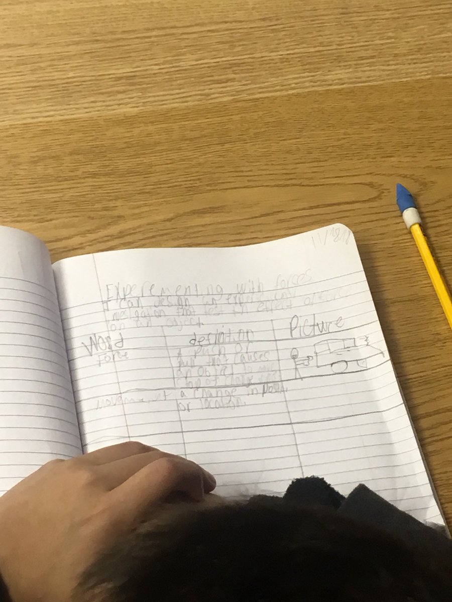 Three Column Notes in science class on force and motion. #AVID #preparingscholars <a href="/nena1877/">Reyna Torres</a> <a href="/LubSci/">Lubbock ISD Science</a> <a href="/AVID_LISD/">Lubbock ISD AVID</a> <a href="/LauraHayward48/">Laura Greer Hayward</a> <a href="/sanchex_jorge/">Jorge Sanchez</a> <a href="/harwellelem/">Harwell Elementary</a>