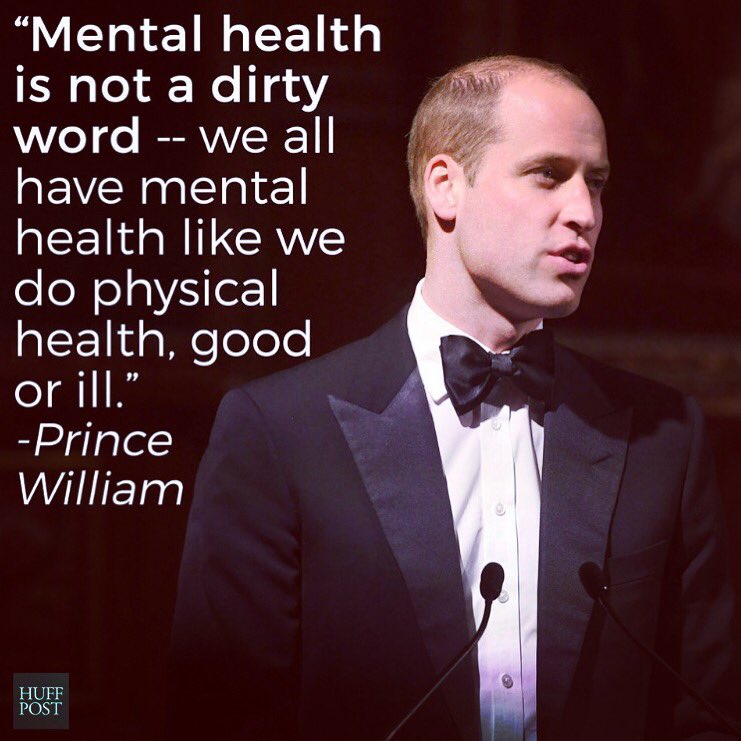 Let’s continue to talk about what we do for our mental health &amp; remove the stigmas. #mentalhealthawareness #fotshiftingperceptions #princestrust #princewilliam