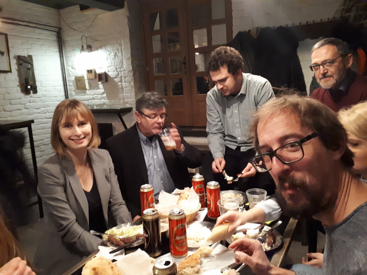 What a great evening in Belgrade after a fun and exciting #greenchemistry session cohosted by @YaleGCGE @UNIDO @BokiRadak and @recpnet @StolarTomislav @institutrb @ForSynthesis