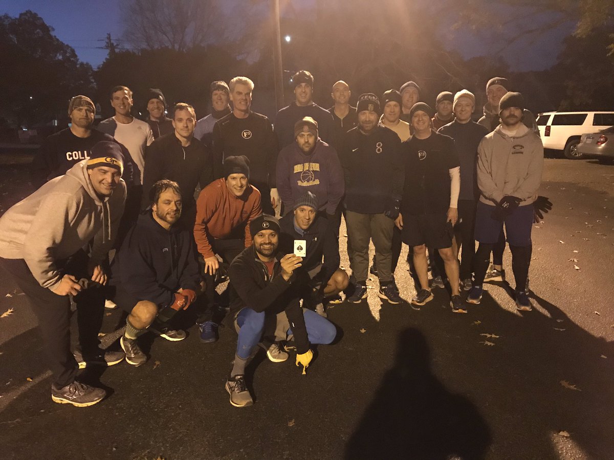 Borland_F3's tweet photo. @darkhelmetF3 @F3Louisville @F3theFort @Geronimo_F3 @F3_Wegmans @F3_Spiderman @F3_CakeBoss @F3_ablock @HarryCarry_F3 @KWagumz11 @F3_Chicken_Hawk @OldBay_F3 @F3Dirty 23 Pax for a @Borland_F3 beat down in @F3Raleigh at AO @f3Anchortime. #doubledown @F3Louisville #f3counts #mtaw #isi #taps https://t.co/2eoBXLtXSa