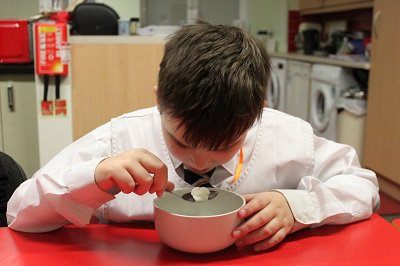 Alejandro and Jake did a great job at making their own vanilla ice cream this week - both carefully following the Braille recipe and measuring their ingredients with precision! Well done boys. 🍦
#IndependentLearning #IceCreamInNovember