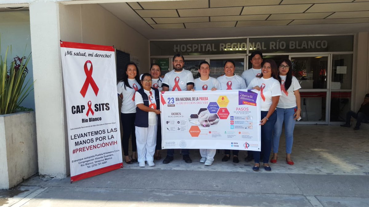 Ens_HRRB's tweet photo. Se lleva a cabo en el marco del Día Nacional de la Prueba #VIH en las instalaciones del #HRRB https://t.co/ITdGkqq2EC