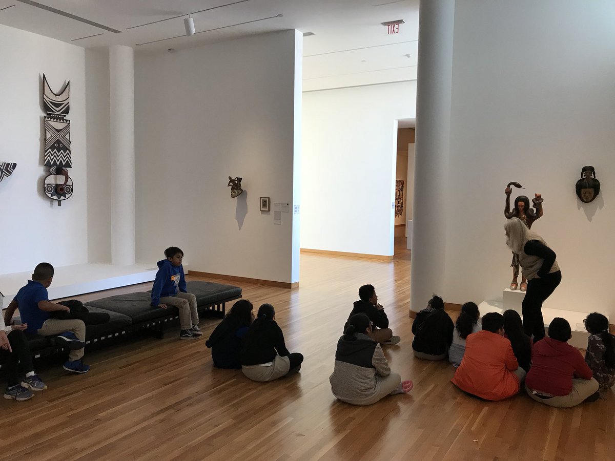 5th graders asking lots of questions at The High. <a href="/LFLions/">LF Lions</a>