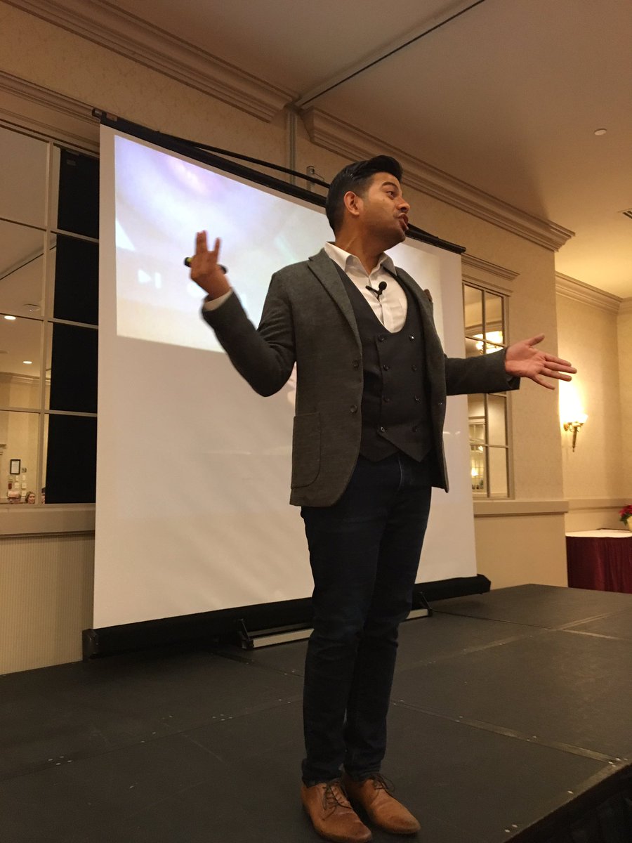 angela_champ's tweet photo. The improbable is the new normal with @ShawnKanungo at the @ProsperaCU Leadership Summit #bereadyberelevant https://t.co/u7FOkjLWl8