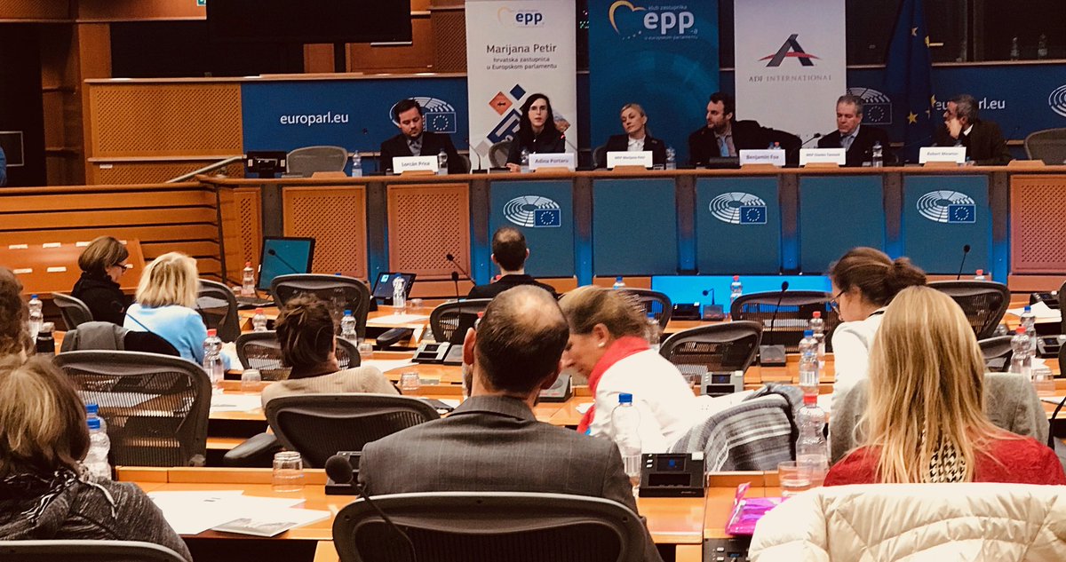 andy_ADFintl's tweet photo. Adina Portaru on #HumanRights at #EuropeanParliament, #ImHumanRight: the attempt of redefining fundamental rights against their original intent is threatening their universality https://t.co/qOe5ztKInS
