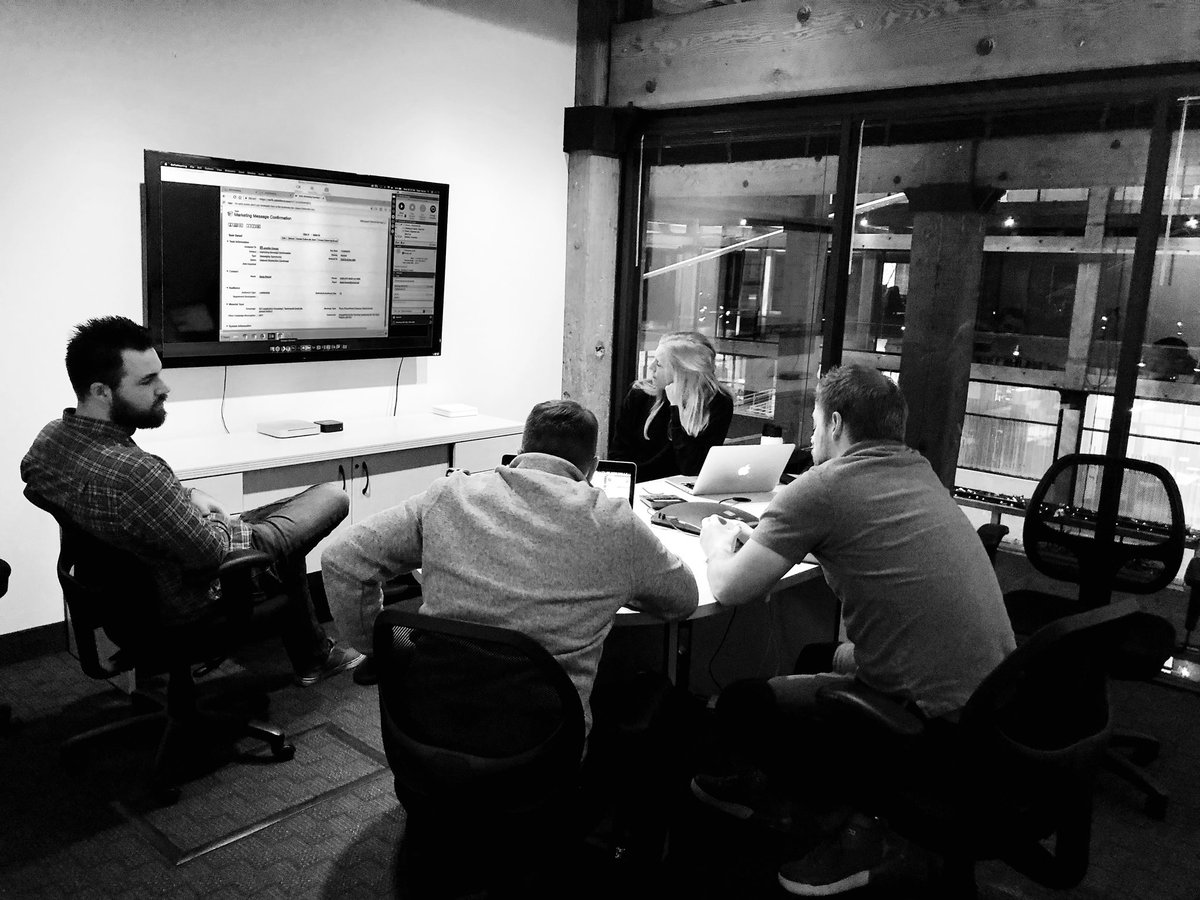 fisiononline's tweet photo. FISION’s #product team discussing strategy with our amazing partners from @CapellaU! 🚀 https://t.co/ujrLpOuR6D